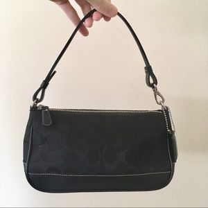 Coach Purse - Black Mini Bag 2000s Vintage